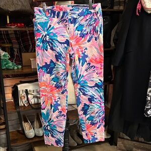 Lilly Pulitzer Multicolor Tropical Pants